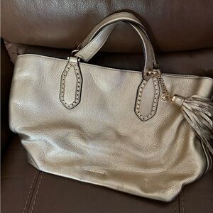 Gold Michael Kors bag
